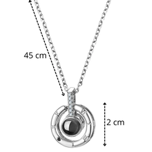 Cargar imagen en el visor de la galería, Collar i love you en 100 idiomas - Ozerty