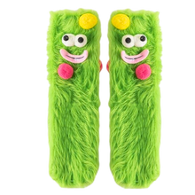 Cargar imagen en el visor de la galería, Calcetines de terciopelo -Verde - Ozerty
