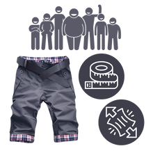 Cargar imagen en el visor de la galería, Pantalones cortos estilo cargo elegante para hombre
- Ozerty