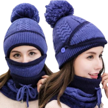 Cargar imagen en el visor de la galería, Set de gorros de invierno
