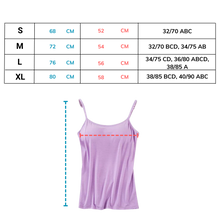 Cargar imagen en el visor de la galería, Camisole with Built-In Bra
