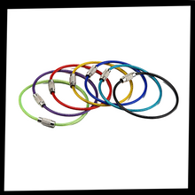 Cargar imagen en el visor de la galería, Paquete de llaveros de alambre flexible - Ozerty
