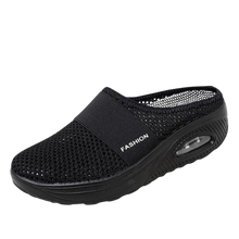 Cargar imagen en el visor de la galería, Air-cushion a slip-on shoes -Black - Ozayti
