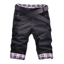 Cargar imagen en el visor de la galería, Pantalones cortos estilo cargo elegante para hombre

 -Negro/MNegro/LNegro/XLNegro/XXLNegro/3XL - Ozerty
