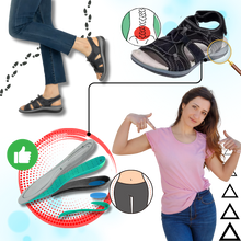 Cargar imagen en el visor de la galería, Sandalias antideslizantes con soporte ortopédico - Ozerty
