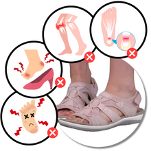 Cargar imagen en el visor de la galería, Sandalias antideslizantes con soporte ortopédico - Ozerty
