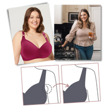 Cargar imagen en el visor de la galería, Sujetador push-up de talla grande sin aros
 - Ozerty
