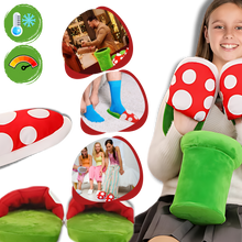 Cargar imagen en el visor de la galería, Zapatillas con forma de planta carnívora de Mario Bros

 - Ozerty
