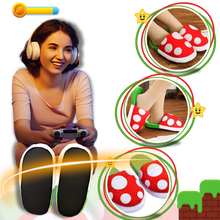 Cargar imagen en el visor de la galería, Zapatillas con forma de planta carnívora de Mario Bros

 - Ozerty
